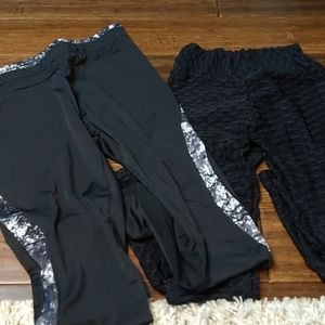 2 pair leggings